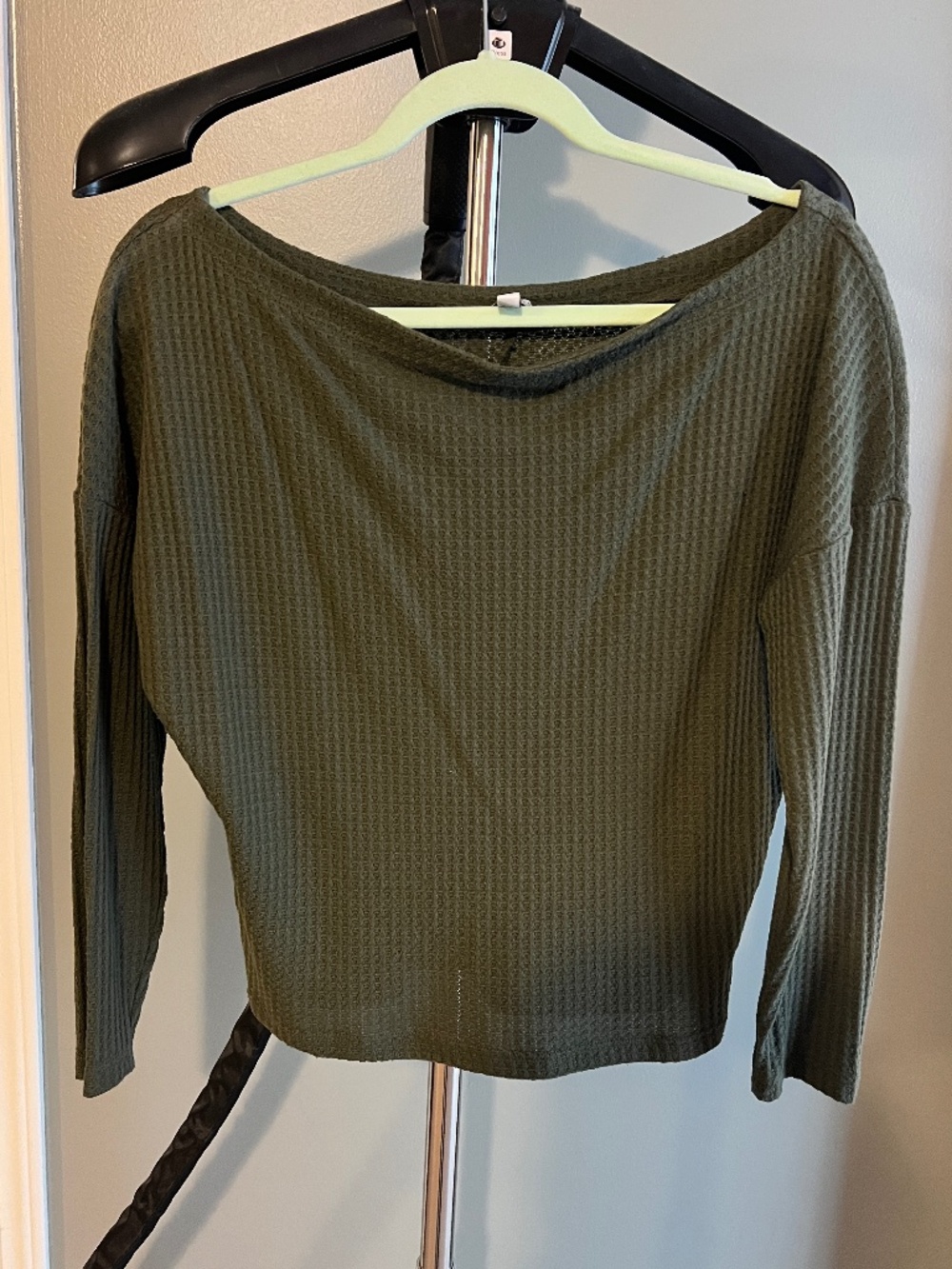 Express Off the Shoulder Sweater Shirt - Small - Good Condition